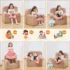 Plush children's sofa Sofa reading chair with child-friendly handling 4