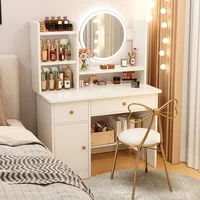 Commode de chambre à coucher moderne et simple avec rangement intégré, style INS, pour petit appartement, table de maquillage 1