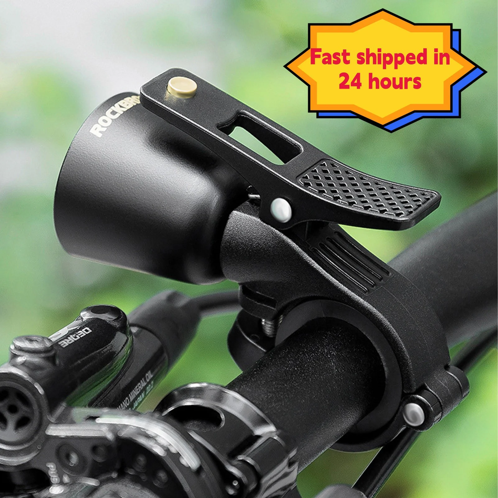 ROCKBROS Bike Bell Retro Bicycle Horn Vintage MTB Road Bike Bell