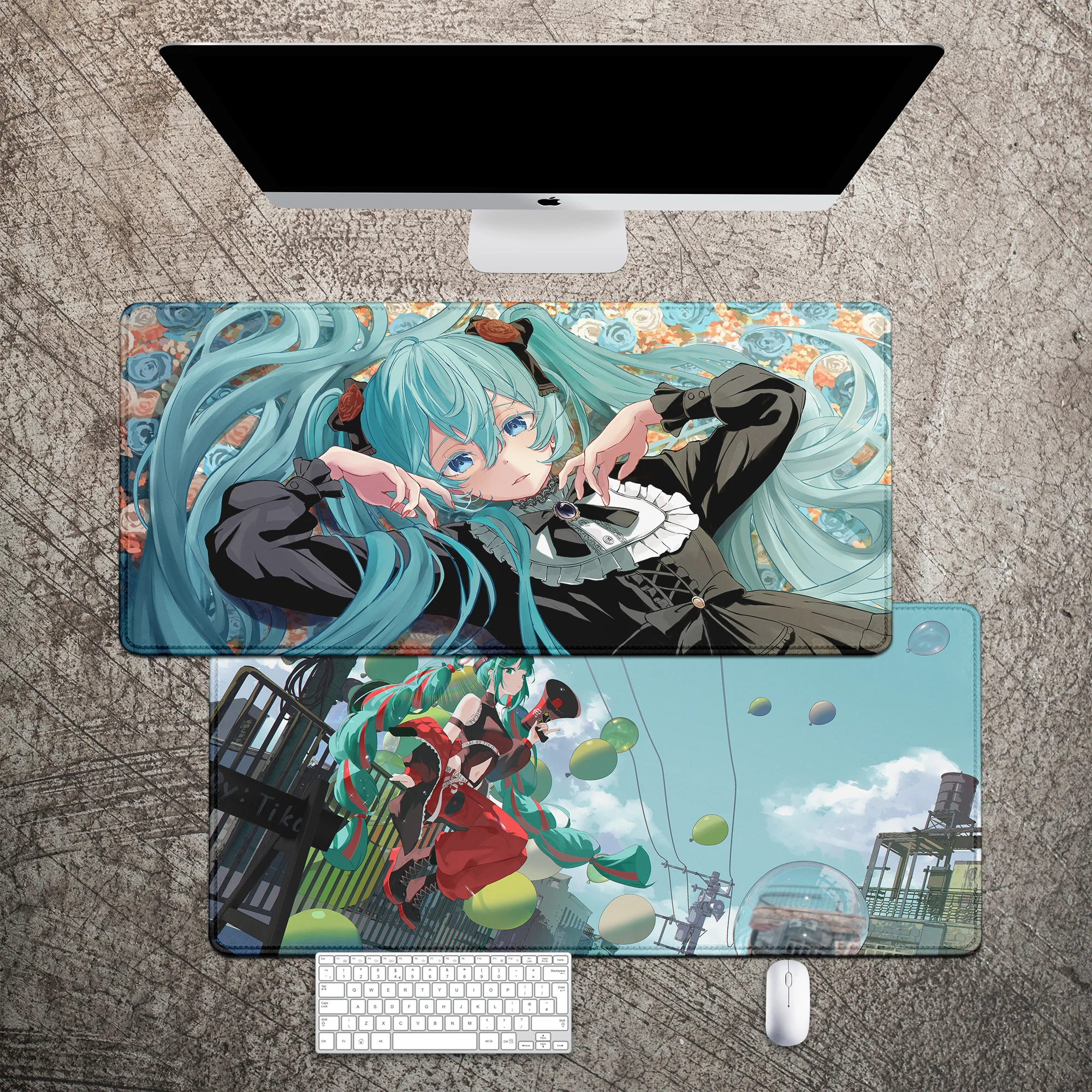 Table mat H-Hatsune Miku-u Hot selling items Japan Large size XXL mat ...