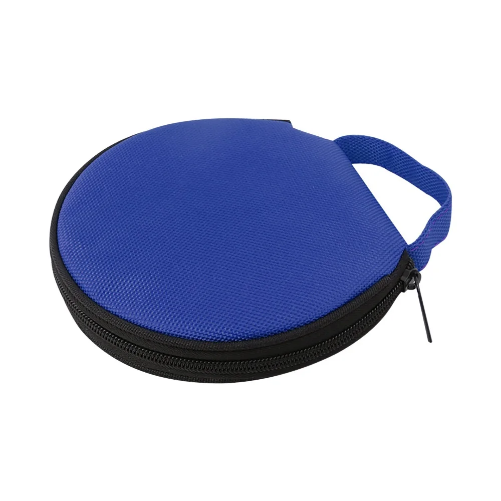Portable CD DVD Case 20 Capacity Oxford Cloth CD Storage Bag Round Holder With Zipper For Home Car Box Bag