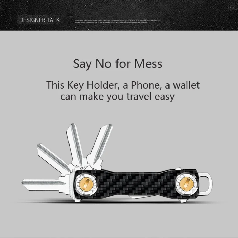 DIY Key Chain Key SMART Wallet EDC Pocket Holder Organizer Housekeeper key organizer,key holder