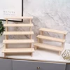 1pcs Solid Wood Display Stand Toy Blind Box Organizer Cosmetic Perfume Display Shelf Organization Storage Decoration Holder 1