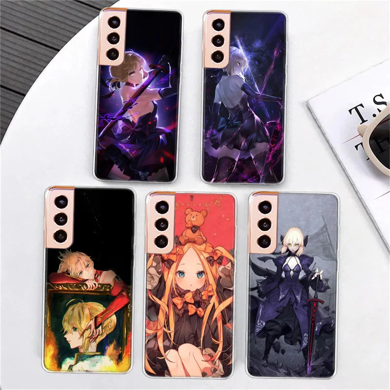 Custodia Per Telefono Anime Fate Zero Per Samsung S21 Fe S20 Plus Galaxy S24 S23 S22 Ultra Capa S10 S10E S9 S8 S7 Edge Cover Tpu Fundas Sof
