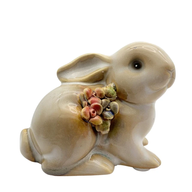 手作りのセラミック装飾,ミニセラミック磁器ウサギ,誕生日プレゼント