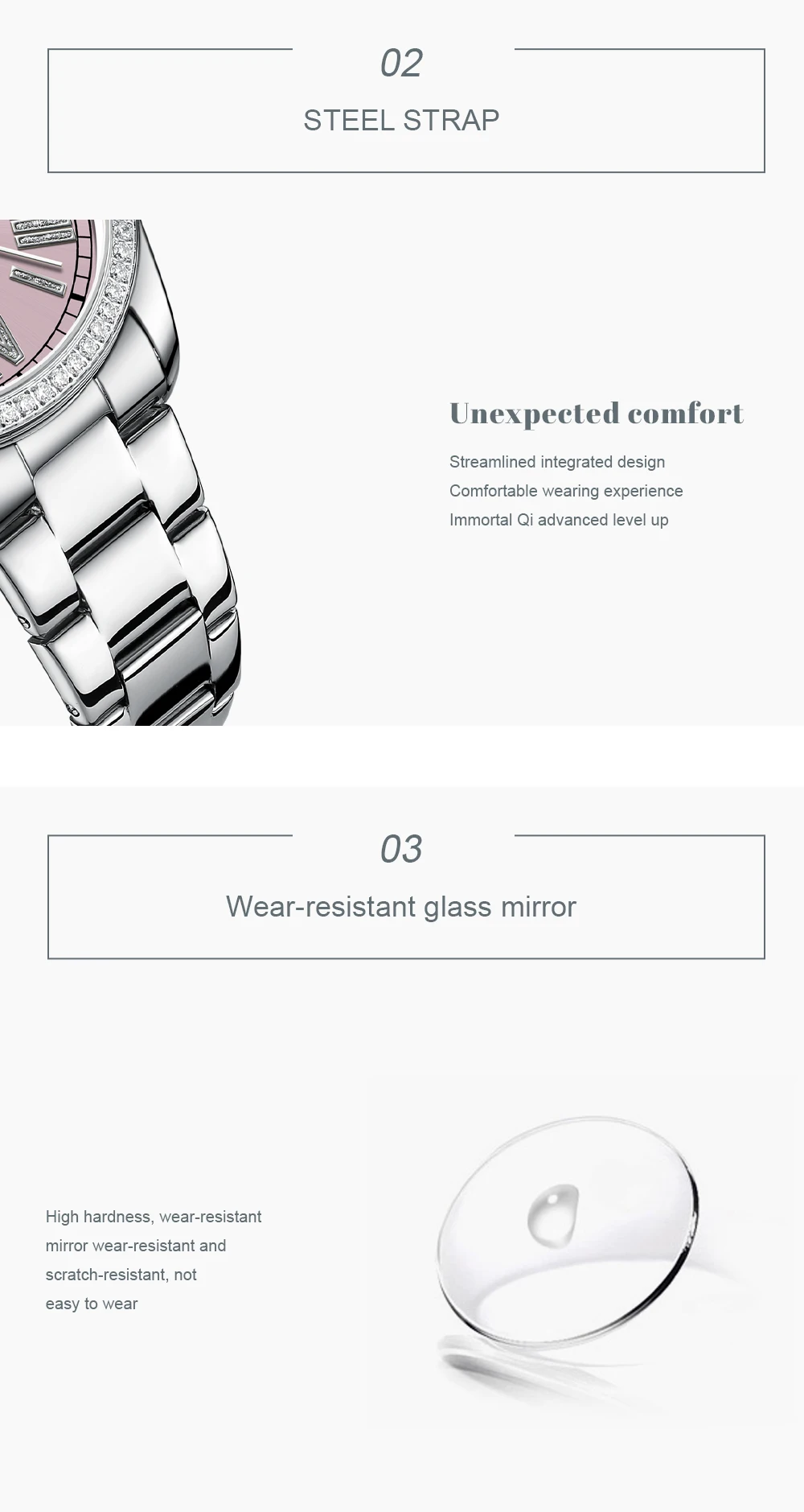 CURREN – Montre-bracelet en acier doré pour femmes, marque de luxe, tendance, élégante, décontractée, étanche - Sdb9dab59a9554edcb39c9094f908597bo