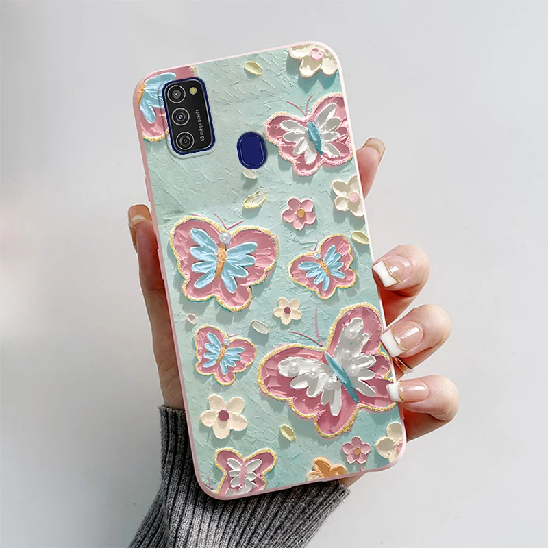Soft Silicone Cartoon Phone Back Cover