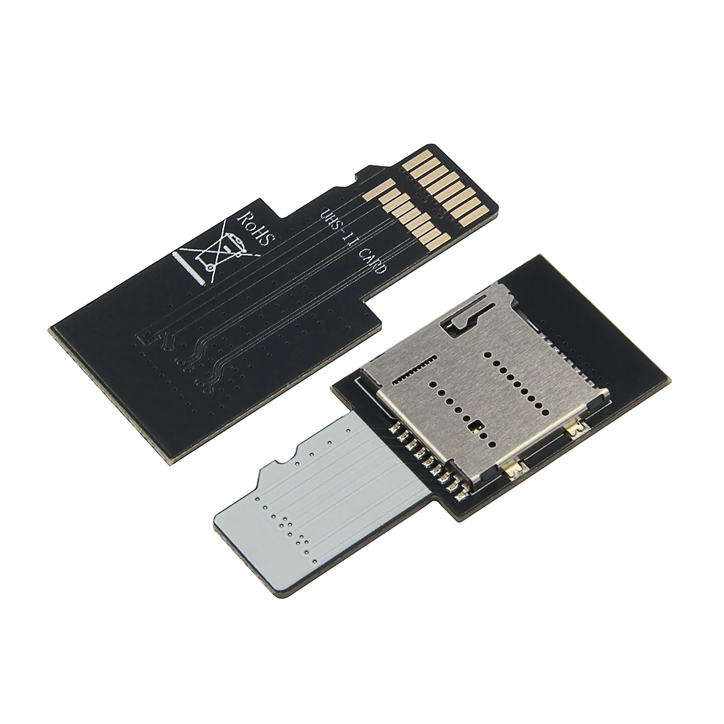 10Gbps PCB 디자인 TF 보호 카드 USH-Il 초고속 마이크로SD 재킷 어댑터 카드 비디오 외부 메모리 카드용