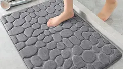 Ultra-Absorbent Quick-Dry Non-Slip Bathroom Floor Mat (MULTI)