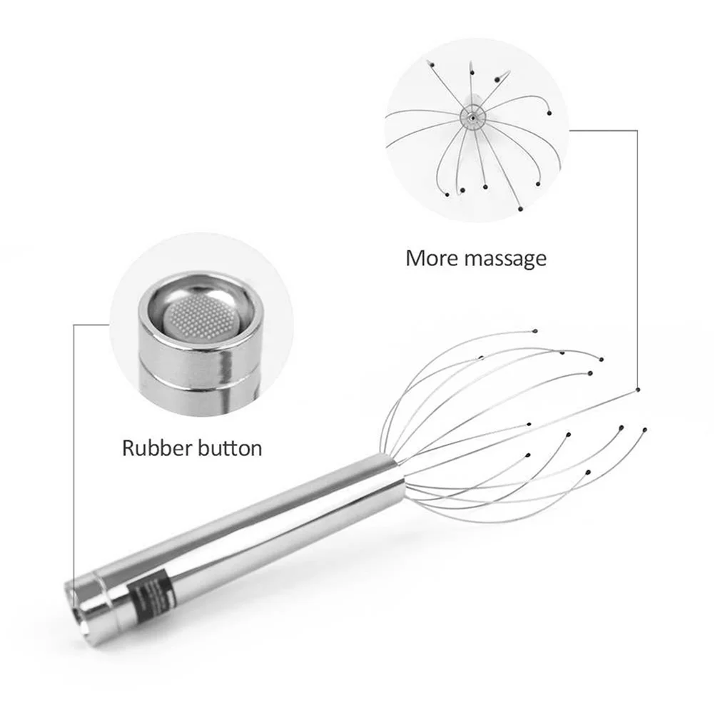 

1pc Scalp Massager Handheld Head Massage Tangling Massage Supply (without )