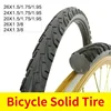 Bicycle solid tire 20/24/26 inch x1.50/1.95/1 3/8 bicycle solid tires 26 inch mtb tire Anti Stab Riding MTB for road bike tyre 2