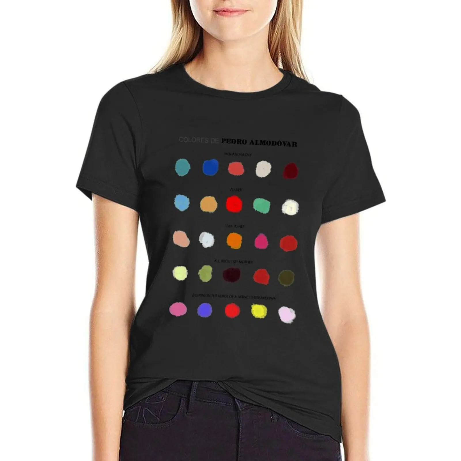 

Colors of Almodovar T-shirt Blouse summer clothes summer tops t shirts for Womens