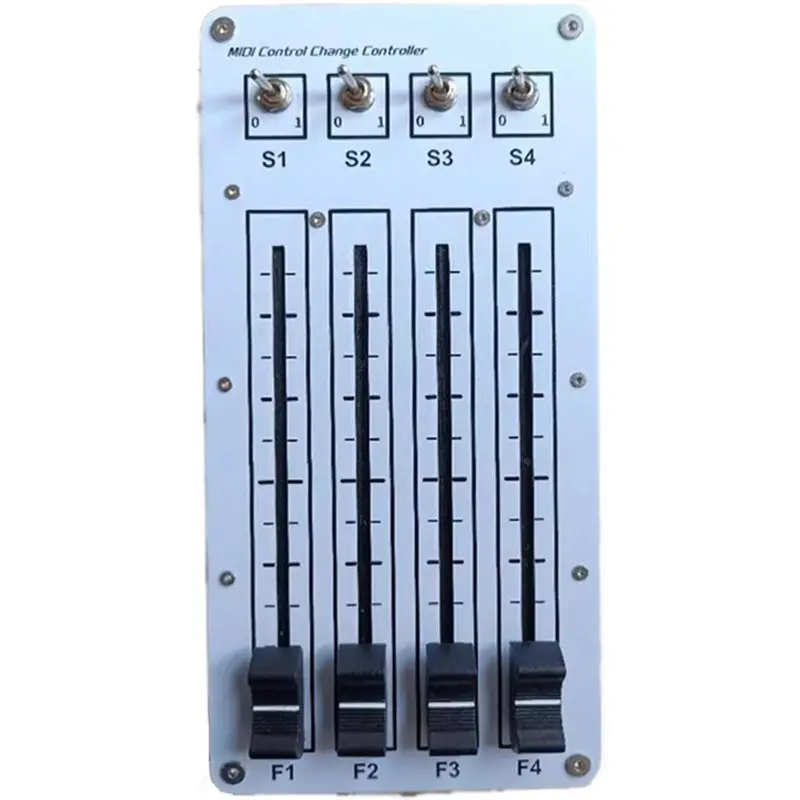 B03B-컴퓨터 음악 호스트 소프트웨어 호환 USB MIDI 컨트롤러(4개의 페이더 및 4개의 스위치 포함)