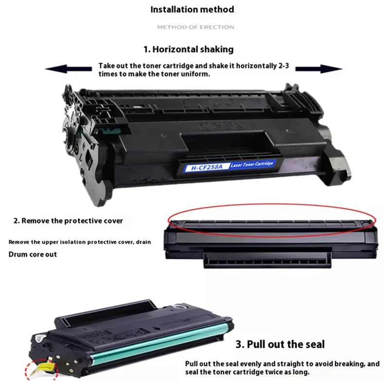Description Picture 6 of itemW1510A 151A W1510X 151X Toner Cartridge for HP Pro 4003dw 4003dn MFP 4103fdw 4103fdn printer