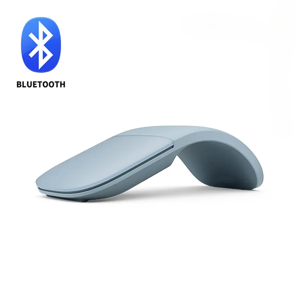 ตัวเลือกสินค้า เมาส์พับได้ไร้สาย 2.4G + Bluetooth พกพาสะดวก