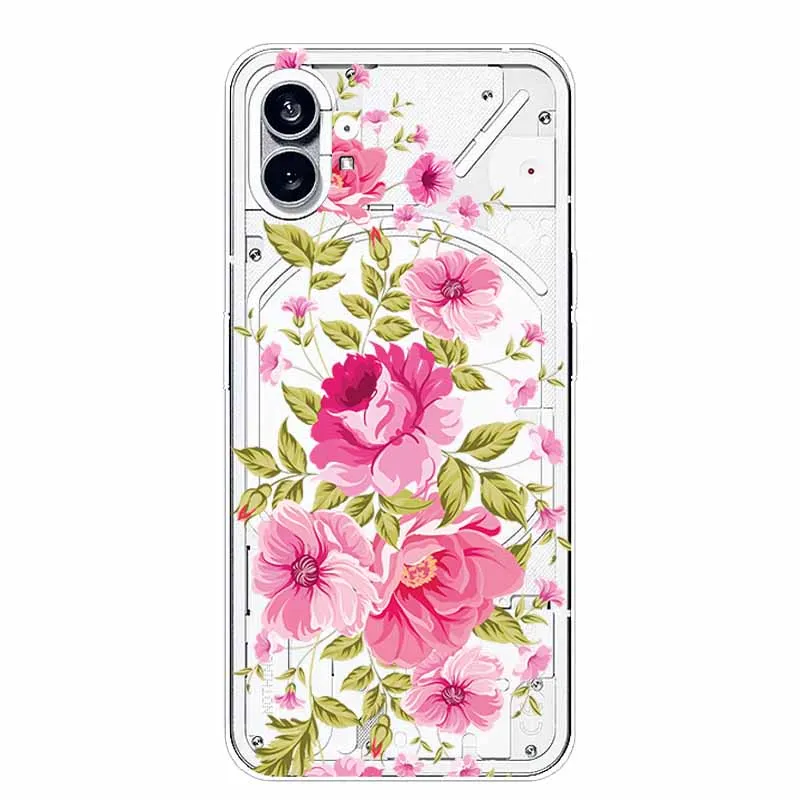 Silicone Soft Cute Transparent Protective Case - Clear TPU Cover