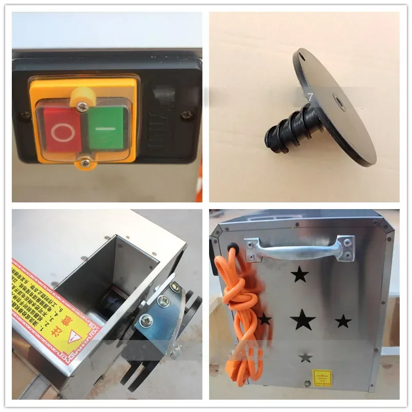 Commercial Noodle Cutter intelligent Noodle cutting machine Stainless Steel Electric knife noodle machine pressing 220v