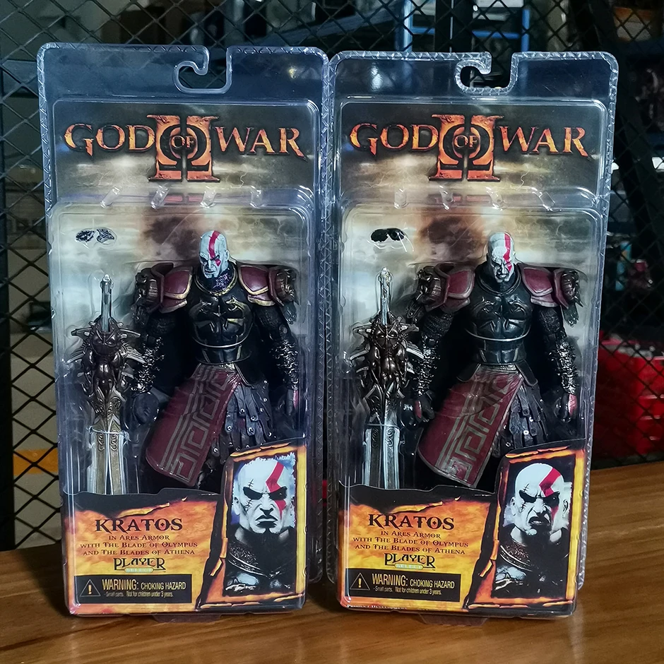 NECA God of War Kratos with the Blade of Olympus and the Blades of