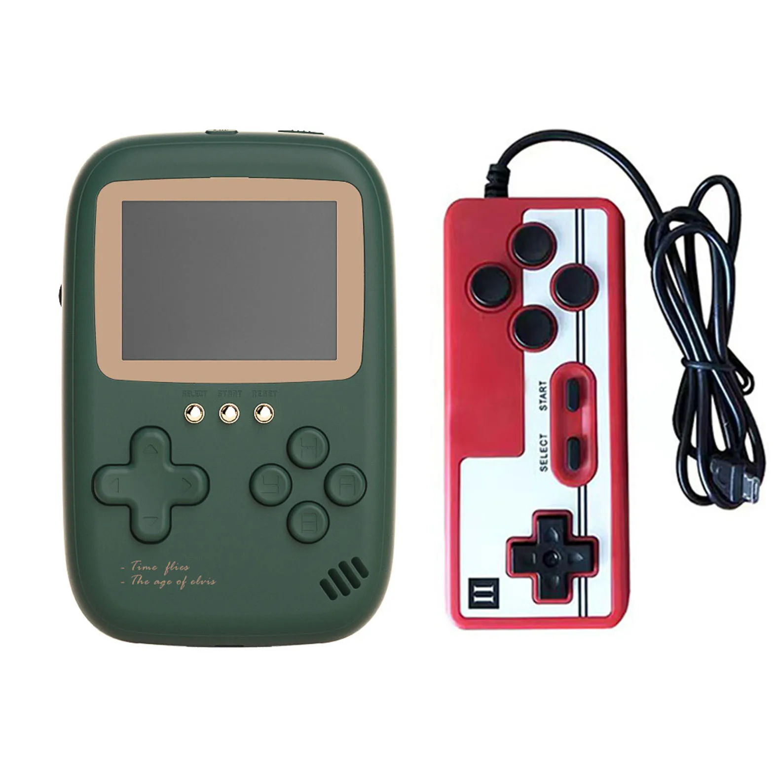 Green with gamepad