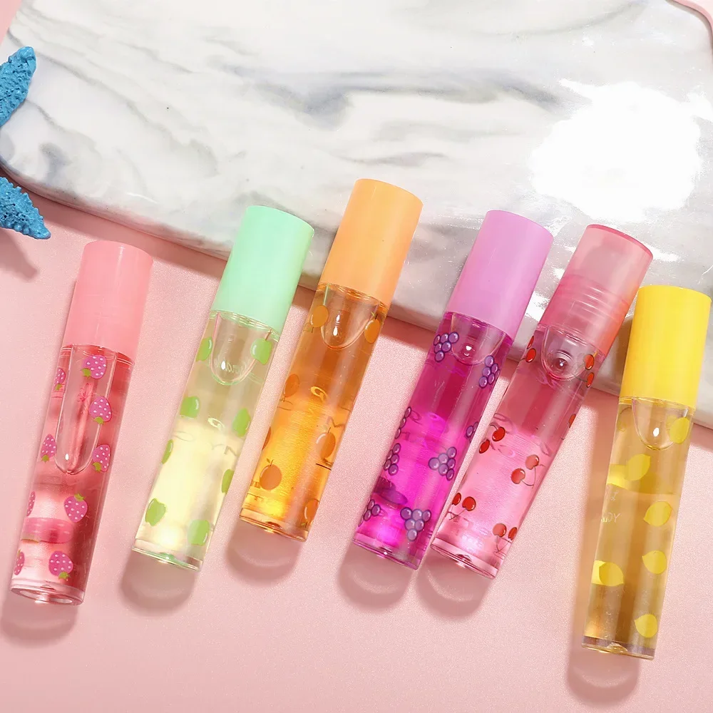 Mirror Water Lip Gloss Lip Glaze Transparent Glass Lip Oil Liquid Lipstick 6 Colors Randomly Lipgloss Moisturizing Make Up 4