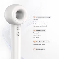 Professinal Leafless Hair Dryer Negative Lon Hair Care Quick Dry Home Powerful Hairdryer Constant 200 Million Anion Blow Dryer 2