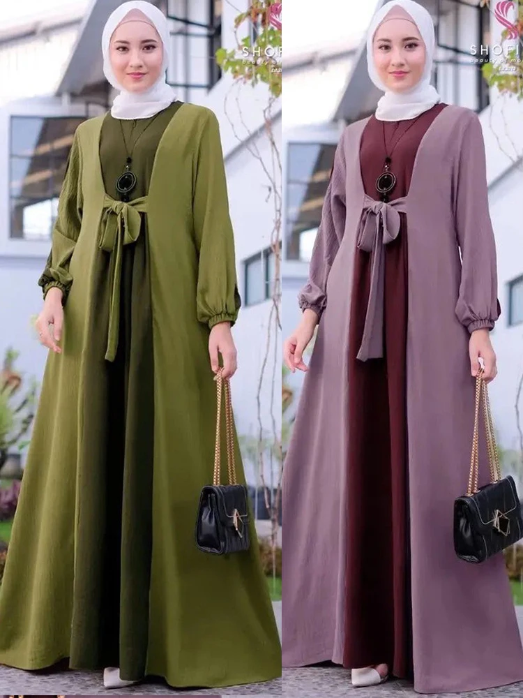 

Eid Abaya Dress Women Muslim Modest Long Dresses Saudi Arabia Islam Kaftan Robe Ramadan Caftan Kaftan Elegant Maxi Vestidos 2023