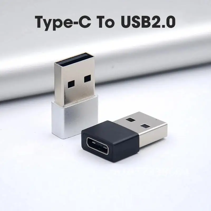 

Aluminum Alloy Type-C to USB Adapter Converters For Phone PC Computer Charging Data Synchronization Adapter