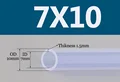 ID 7mm OD 10mm