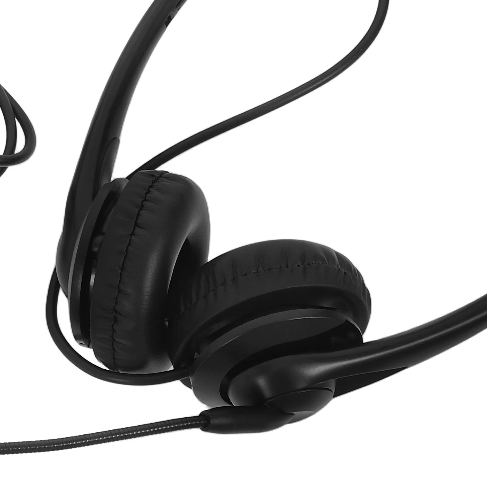 Professional Noise Cancelling Headset Comfortable Earmuffs Clear Conversation Cvc60 Technology USB Headphone for Office