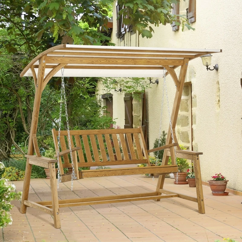 Outdoor 2024 swing loveseat