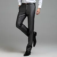 Men 2024 Spring Autumn New Slim Fit Formal Pants Men Stretch Bussiness Casual Pants Male Wedding Suit Office Trousers A251 2