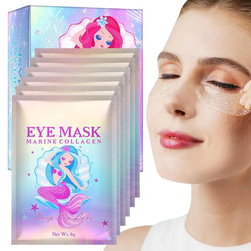 

Eye Patches Skin Care Collagen Pearl Under Eye Care Under Eye Gel Patch For Face Care Dark Circles And Puffiness Beauty Care