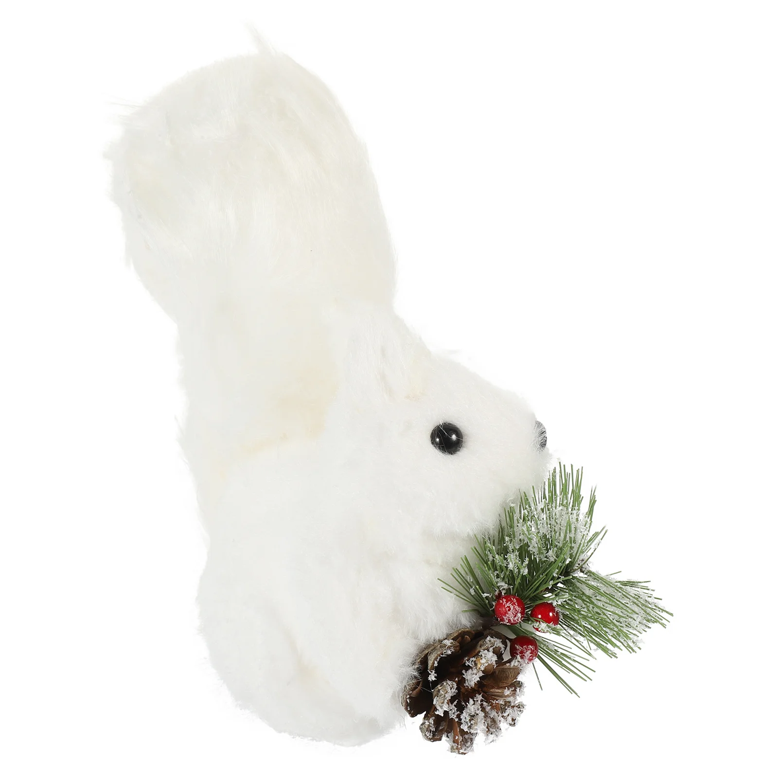 

Xmas Party Decoration Xmas Table Statue Garden Squirrel Christmas Party Supplies Fireplace Figurine Squirrel Ornament