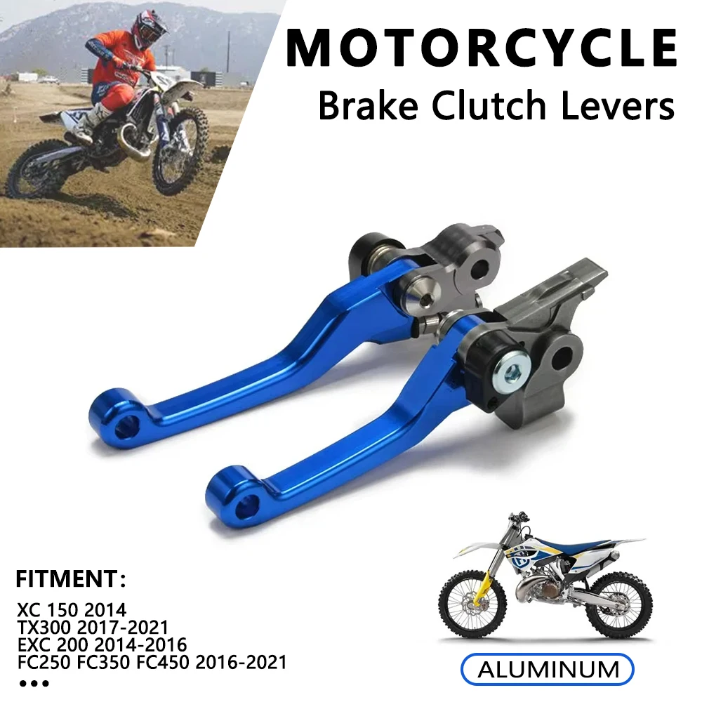 Pivot Dirt Foldable Brake Clutch Levers - Enhanced Grip and Durability