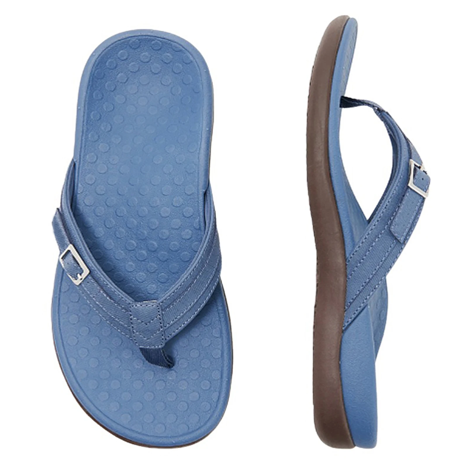 Sommer-Hausschuhe für Damen, modisch, cool, bequem, leicht, flache Flip-Flops, rutschfeste Outdoor-Strand-Hausschuhe für Damen – Detail 13
