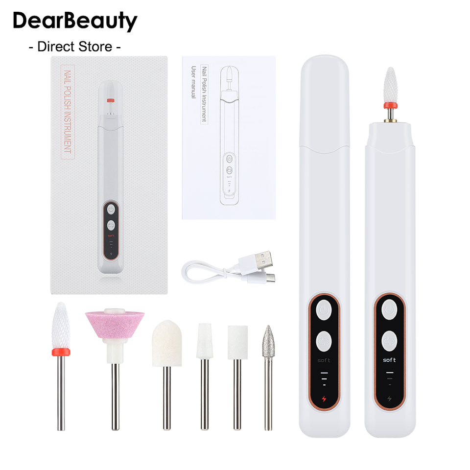 Professional Nail Drill Machine Multifunctional Electric Nail Polish Grinding Nails Polishing Dead Skin Removal Nail Beauty Tool