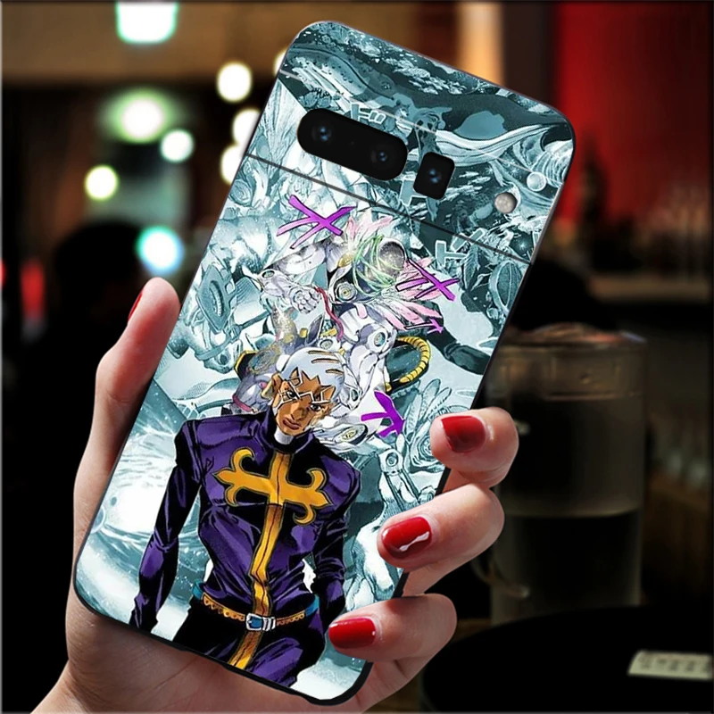 ジョジョの奇妙な冒険スマートフォン ジョジョの奇妙な冒険の携帯電話ケース,GooglePixel 8a 8 7 pro