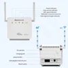 Benton Unlock 4G Wireless Wifi Router 4 External Dual Antenna CPE Networking Modem With Sim Card Unlimited Home Lte Repeater 3