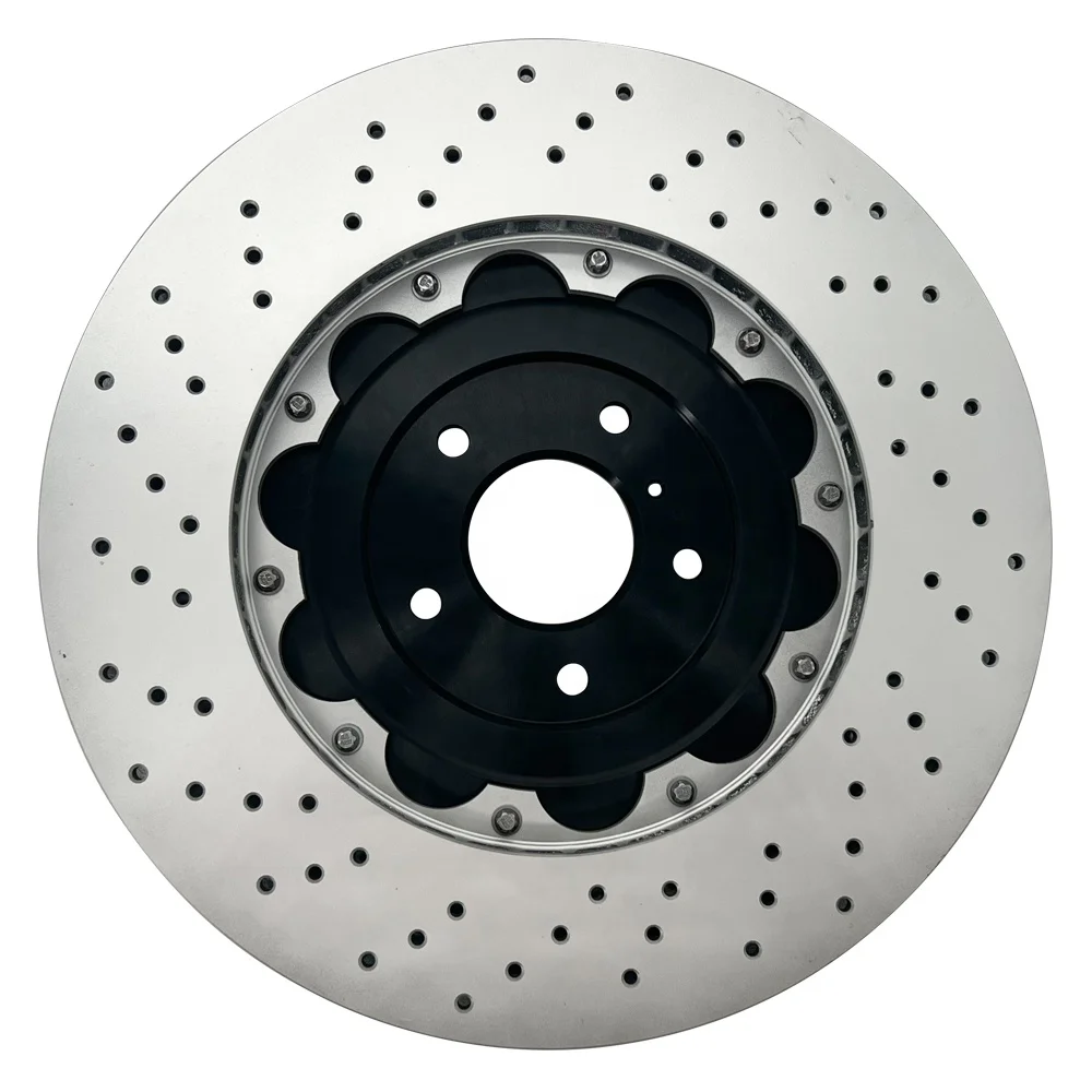 싱이익 풀 플로트 2피스 로터 프론트 브레이크 디스크 (닛산 GT-R R35 OE 40206-JF20A 380x34MM 용)