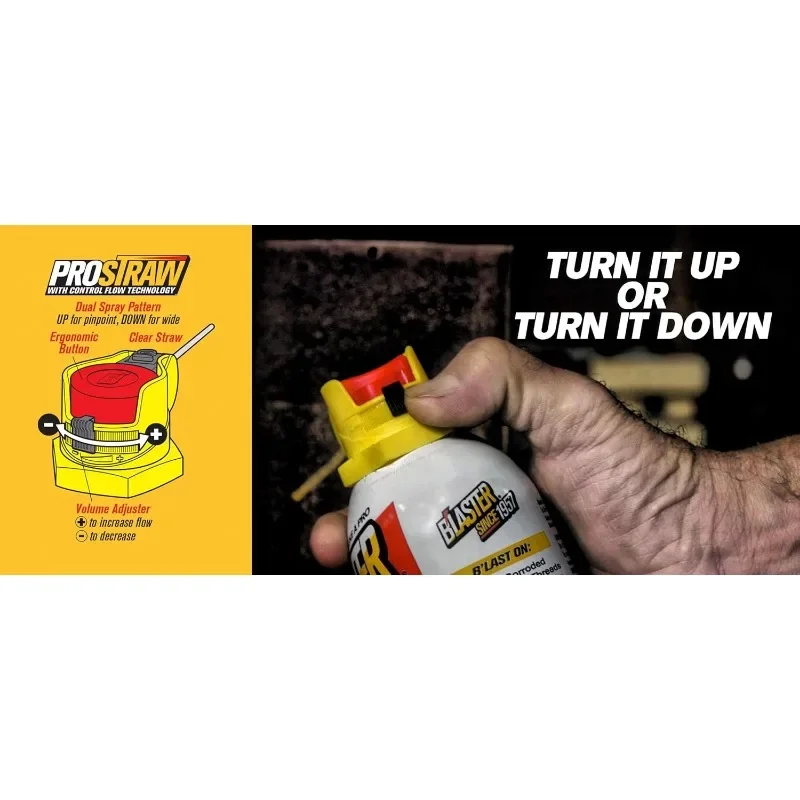 Best seller B'laster PB Blaster Penetrating Oil Spray for Rusted Bolts 11oz Pack of 12 Rust penetrating Spray Rust Prevention 3