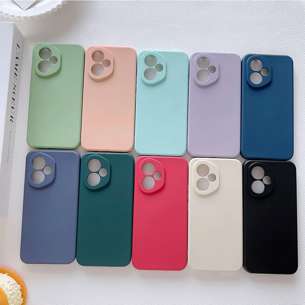 Luxury Liquid Silicone Shockproof Back Cover