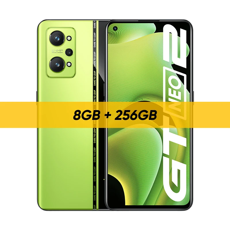 8gb ram realme GT Neo 2 5G Snapdragon 870 Octa Core 128GB/256GB 6.62" 120Hz E4 AMOLED Display 64MP AI Triple Camera 65W 8gb ddr4 8GB RAM