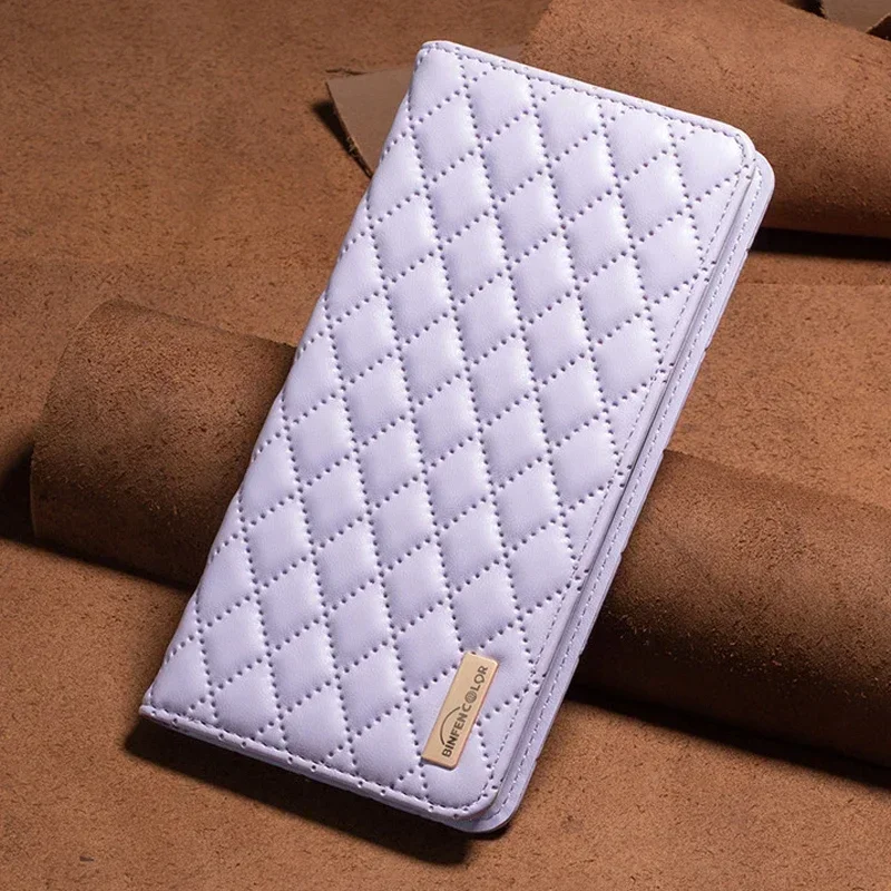 Luxurious Leather Magnetic Wallet Phone Case – Skin Friendly Flip Cover