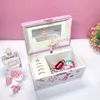 18-Tone Music Box Halloween Merry Christmas Decoration Home Easter Christmas Birthday Gift Jewelry Box Cute Storage box 1