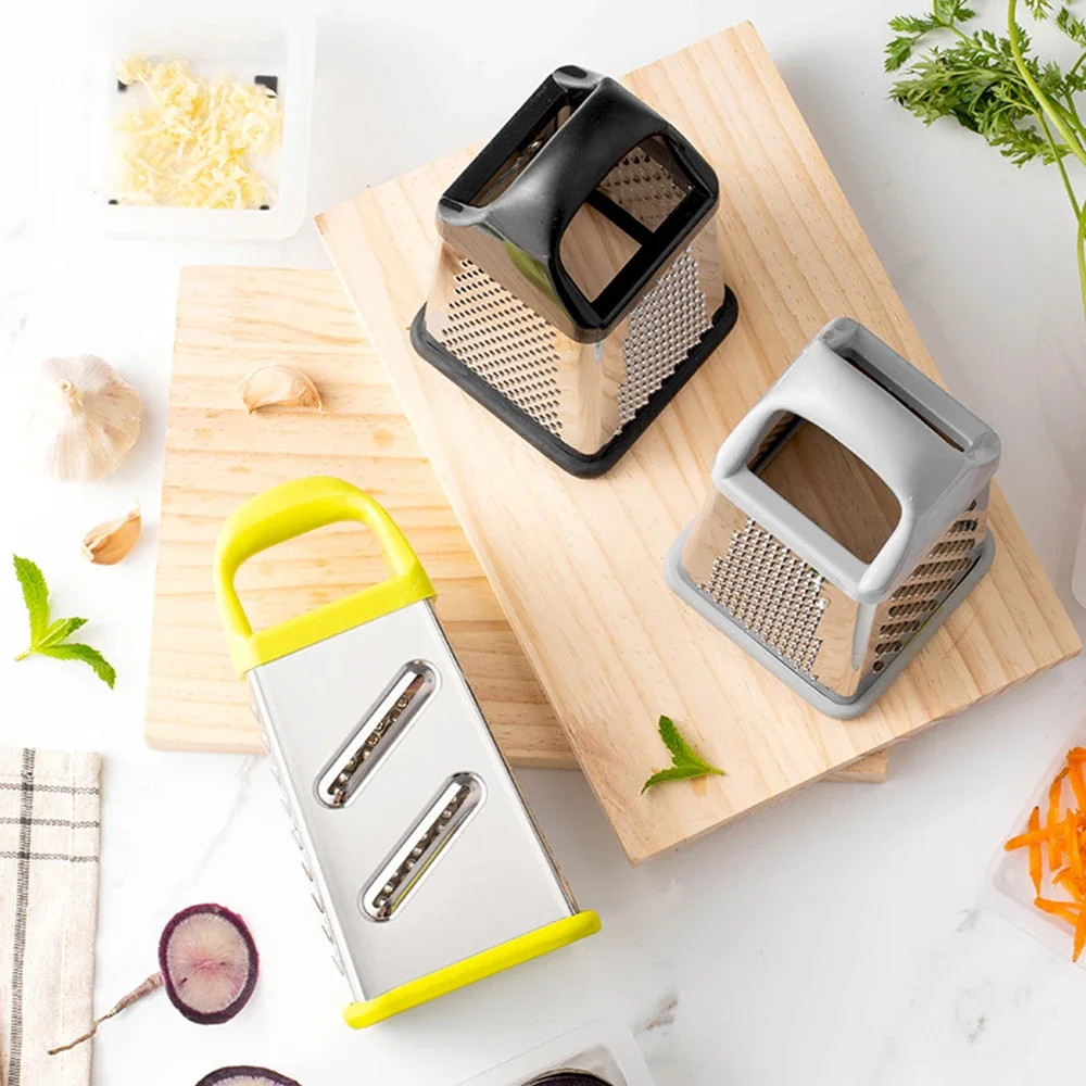 Manual Cutter Slicer 4 Side Stainless Steel Cheese Fruit Vegetable
