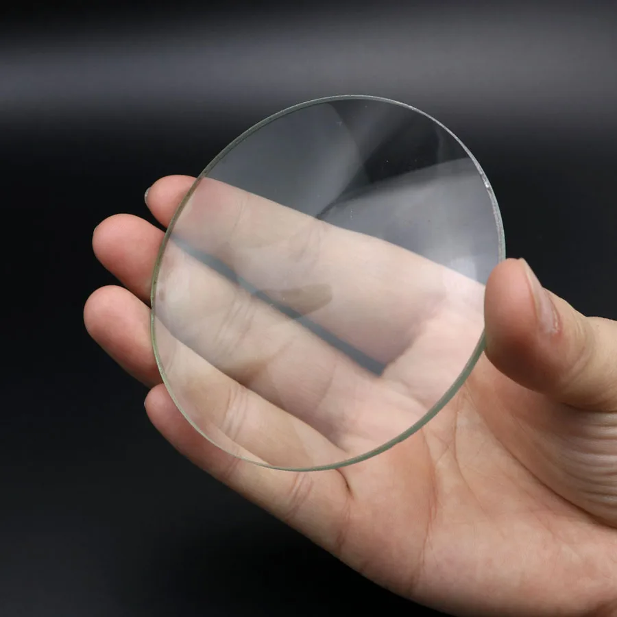 Con Cave Eisco Glass Lens Set Eisco 6-Piece Optical Glass Lens Set - 50mm Double Convex & Concave Lenses For Physics Labs Physics Education Lenses Physics Lab Equipment - Foto 5