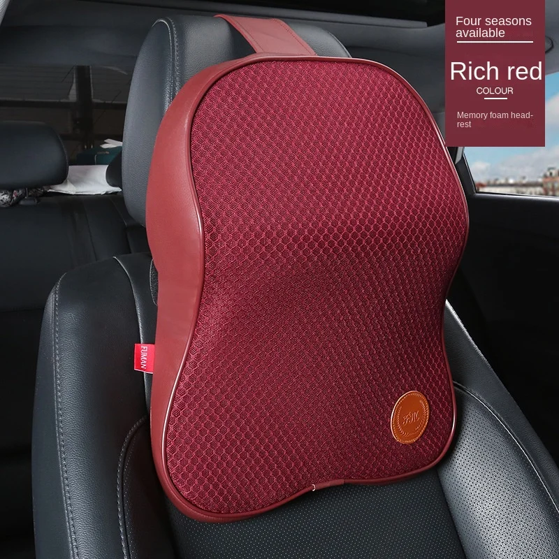 Voiture Appui-Tête Oreiller Cou Taille Arrière Coussin Lombaire Auto  Parties