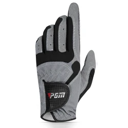 Professional Breathable Non-Slip Golf Gloves for Improved Grip and Comfort (Grey-left hand-1pcs)