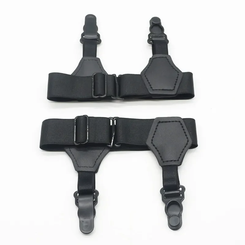 

New 2.5CM Width Men's Sock Suspenders Resistance Belt Tirantes Hombre Ajustables Jartiyer Sock Garters for Men