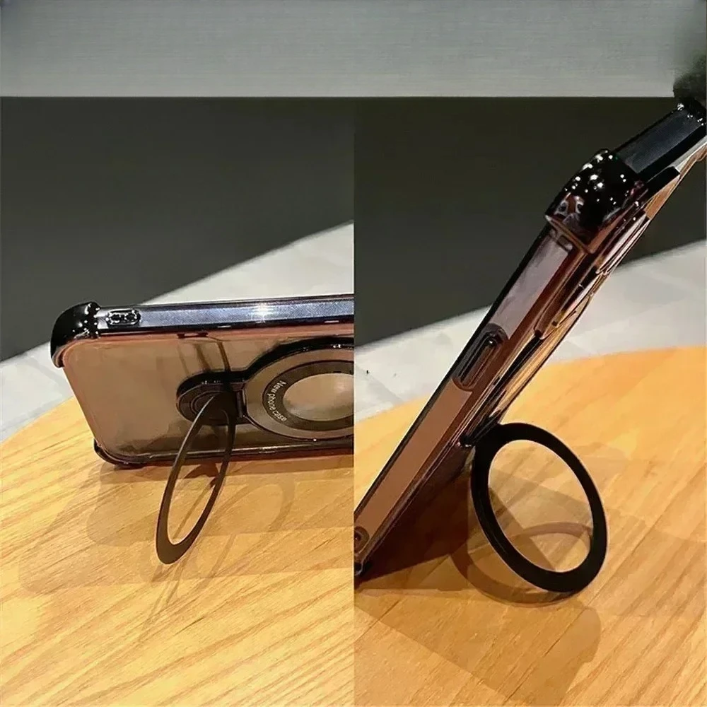 Shockproof Magnetic Gyro Stand Holder with Plating Finish